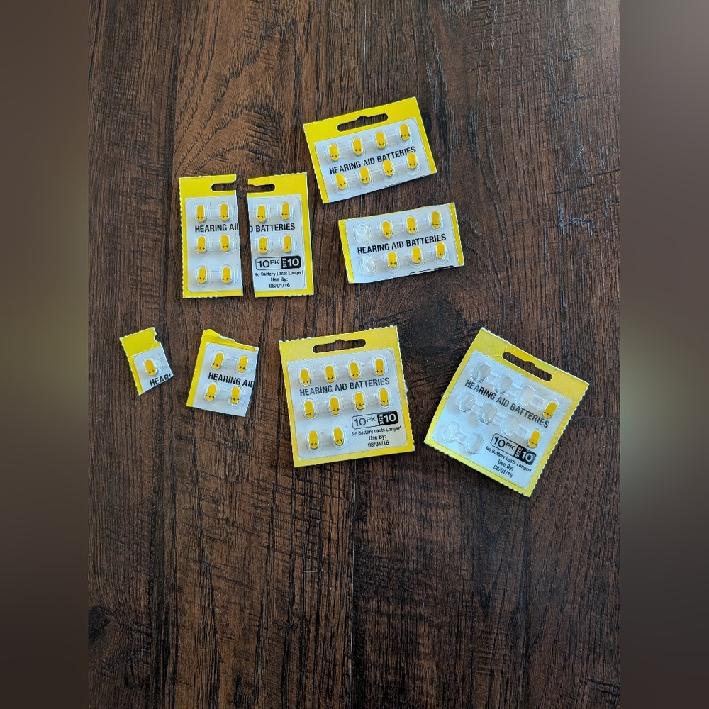 Costco Brand Hearing Aid Batteries Size 10 EXPIRED 08/01/2016 #41 Total
